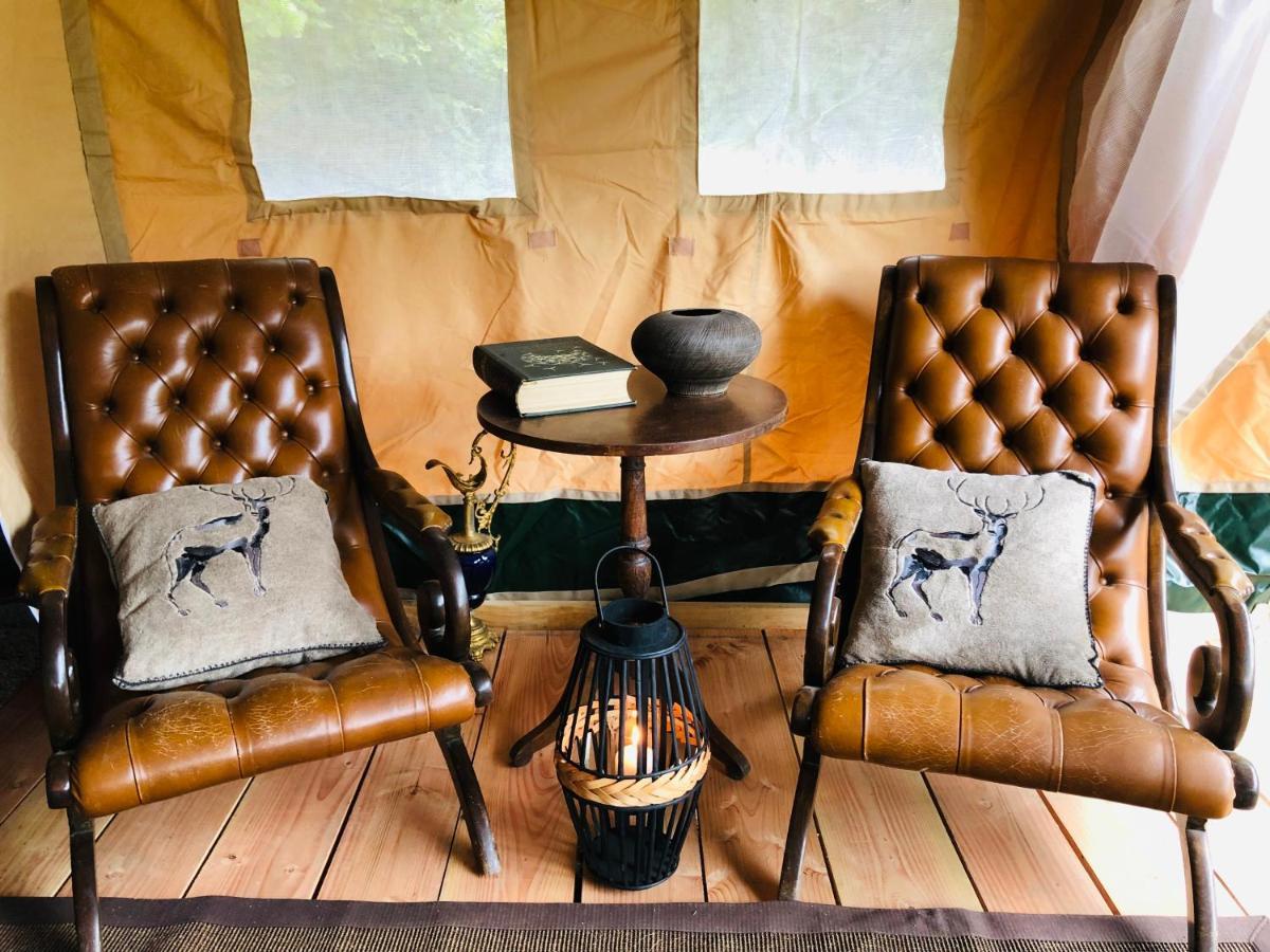 Tente Lodge Elevage Girbal La Chapelotte Exteriör bild